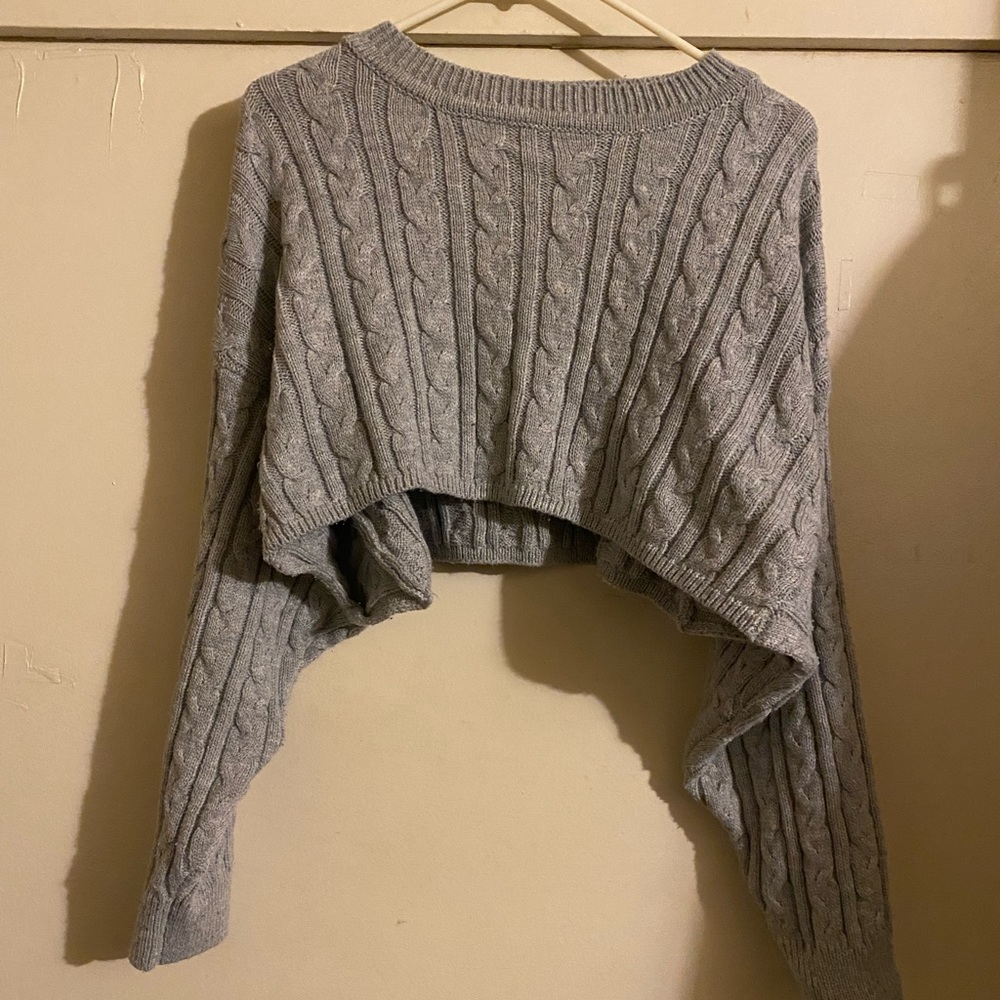 Fashion Nova cropped sweater